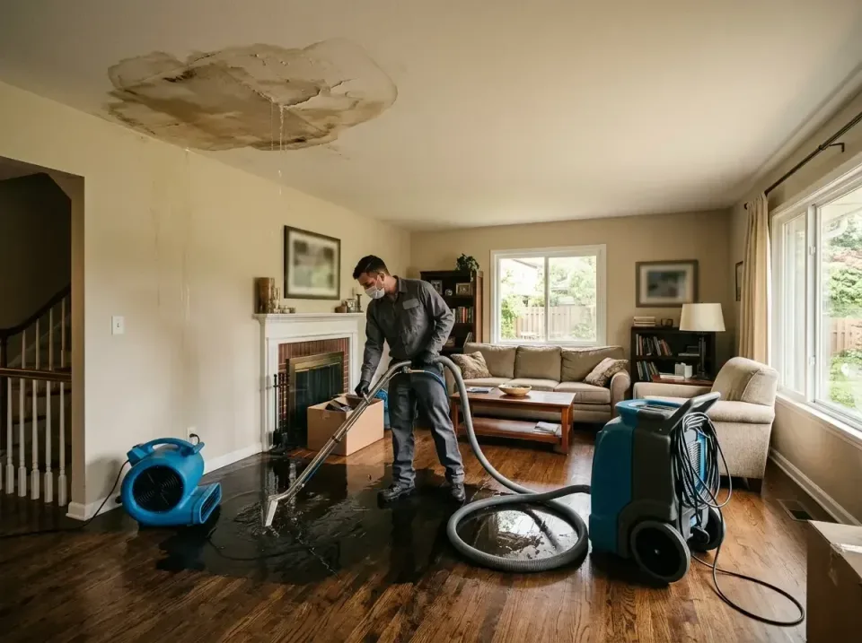 attic-pipe-burst-ceiling-drip-008 — frequently asked questions, Water Damage Restoration & Carpet Care in Booneville, AR